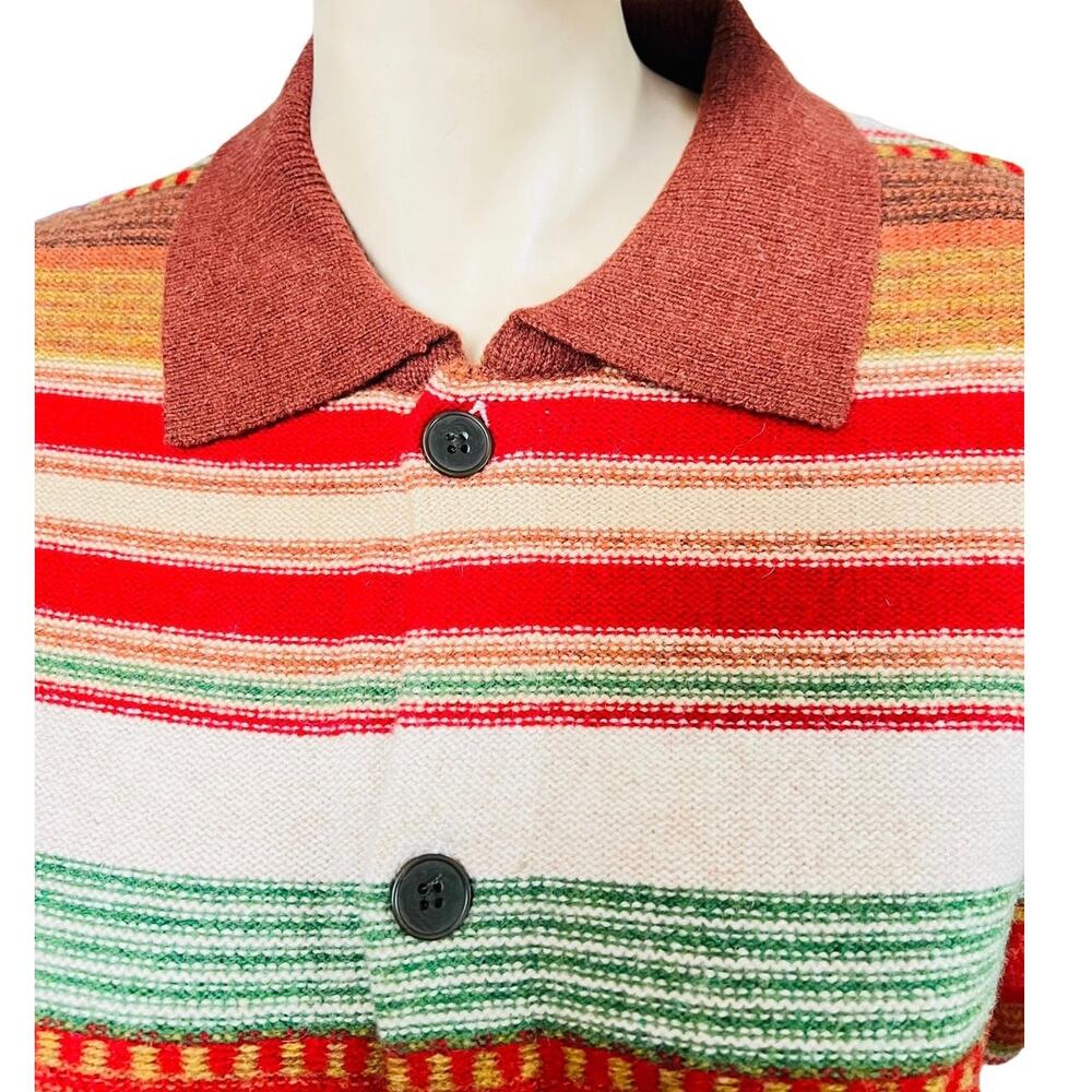 Pendleton Vintage 100% Lambswool Southwestern Azt… - image 6